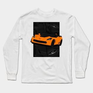 Z06 ORANGE Long Sleeve T-Shirt